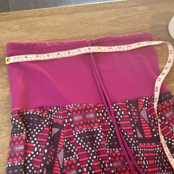 Prana USA Solana Convertible Halter Strapless Dress Geometric Magenta Large. - Picture 6 of 9